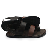 Brown Color Leather Sandals For Men