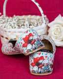 Floral Breeze Soft Print Khussa For Women