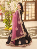 Elegant Block Printed Raw Silk Lehenga Choli with Dupatta For Women