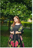 Black Luxury Soft Silk 2-Piece Suit with Dupatta For Women