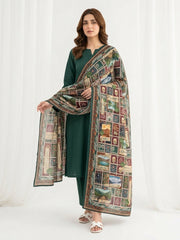 Premium Heritage Printed Poly Lawn Odhni – Festive & Cultural Collection For Women