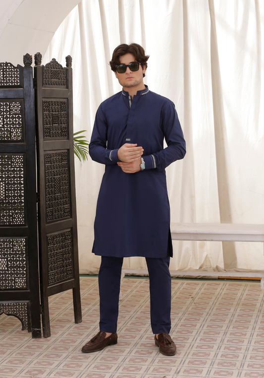 Black Shalwar Kameez – Timeless Elegance For Men