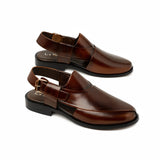 Heritage Premium Leather Peshawari Chappal for Men