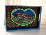 Colorful Truck Art Hand Painted Tray