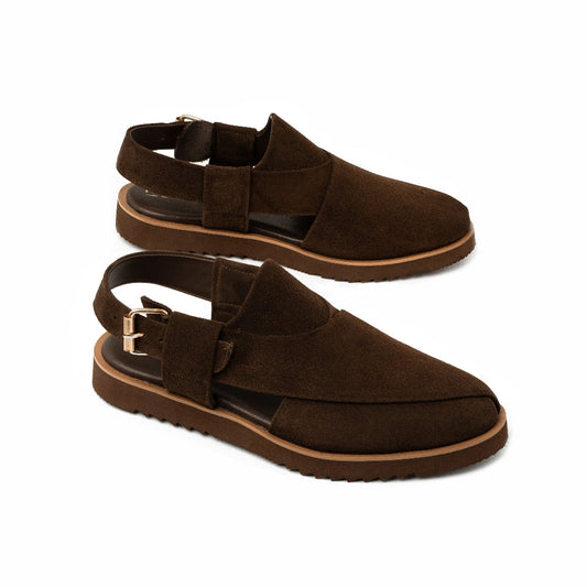 Premium Handmade Leather Peshawari Chappal with Vibram Sole For Men