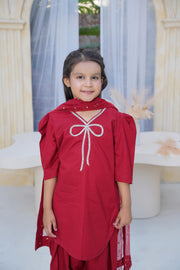 Eid Special Handworked Garara Set For Girls