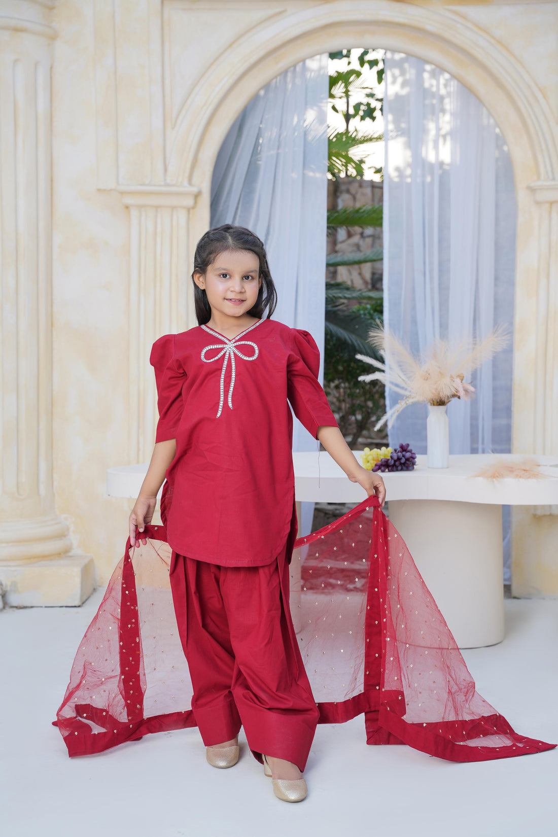 Eid Special Handworked Garara Set For Girls