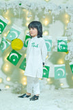 14th August Boys Hand Embroidered Lawn Shalwar Kameez For Boys