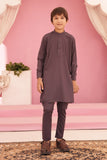 Iris Purple Kurta and Trouser Set For Boys