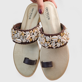 Dark Brown Kolhapuri – Classic Comfort & Style For Women