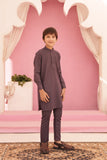 Iris Purple Kurta and Trouser Set For Boys