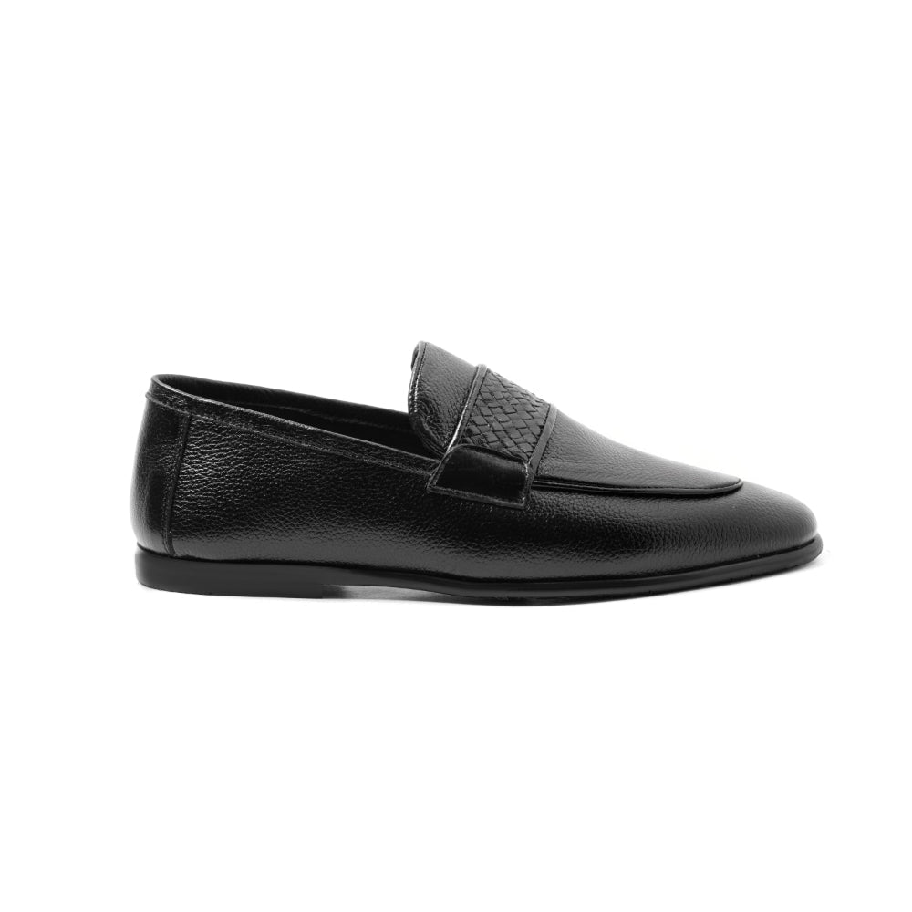 Premium Soft Leather Shoes with Flexible Rubber Sole for Men