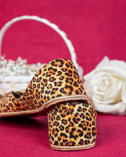 Empire Bold Leopard Print Khussa For Women