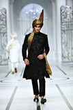Black Color Pearl Embroidered Sherwani For Men