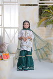 Bano Kids Chikankari Suit – Elegant & Festive For Girls