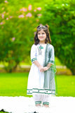 14th August Handworked Lawn 3-Piece Farshi Salwar Suit For Girls