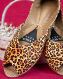 Empire Bold Leopard Print Khussa For Women