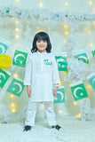 14th August Boys Hand Embroidered Lawn Shalwar Kameez For Boys
