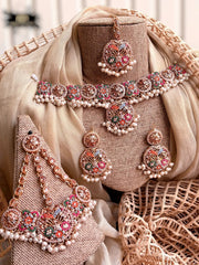 Surkhab Bridal Choker Set – Luxury Bridal Jewelry For Women