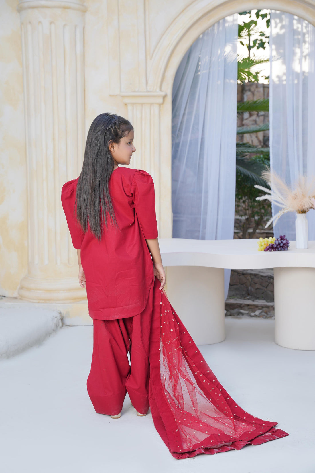 Eid Special Handworked Garara Set For Girls