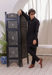 Black Kurta Pajama – Timeless & Elegant For Men