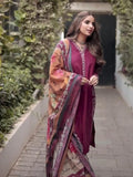 Embroidered 2-Piece Cotton Lawn Outfit For Women