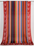Multi Color Stripes Design Swiss Lawn Odhni