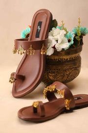 Nauratan Luxury Handcrafted Festive Kolhapuri For Women