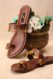 Nauratan Luxury Handcrafted Festive Kolhapuri For Women