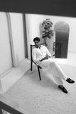 Shining White Executive Shalwar Kameez – Elegant & Refined For Men