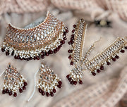 Aabroo Bridal Collar Set – Luxury Bridal Jewelry For Women