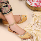 Shamsa Mirror Soft Embellished Khussa For Women