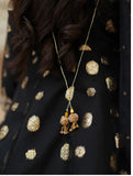 Elegant Banarsi Organza Maxi with Sitara Net Dupatta For Girls