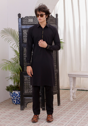 Black Kurta Pajama – Timeless & Elegant For Men