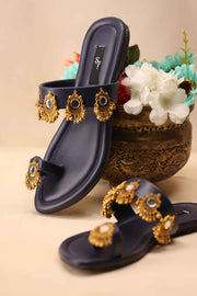 Nauratan Luxury Handcrafted Festive Kolhapuri For Women