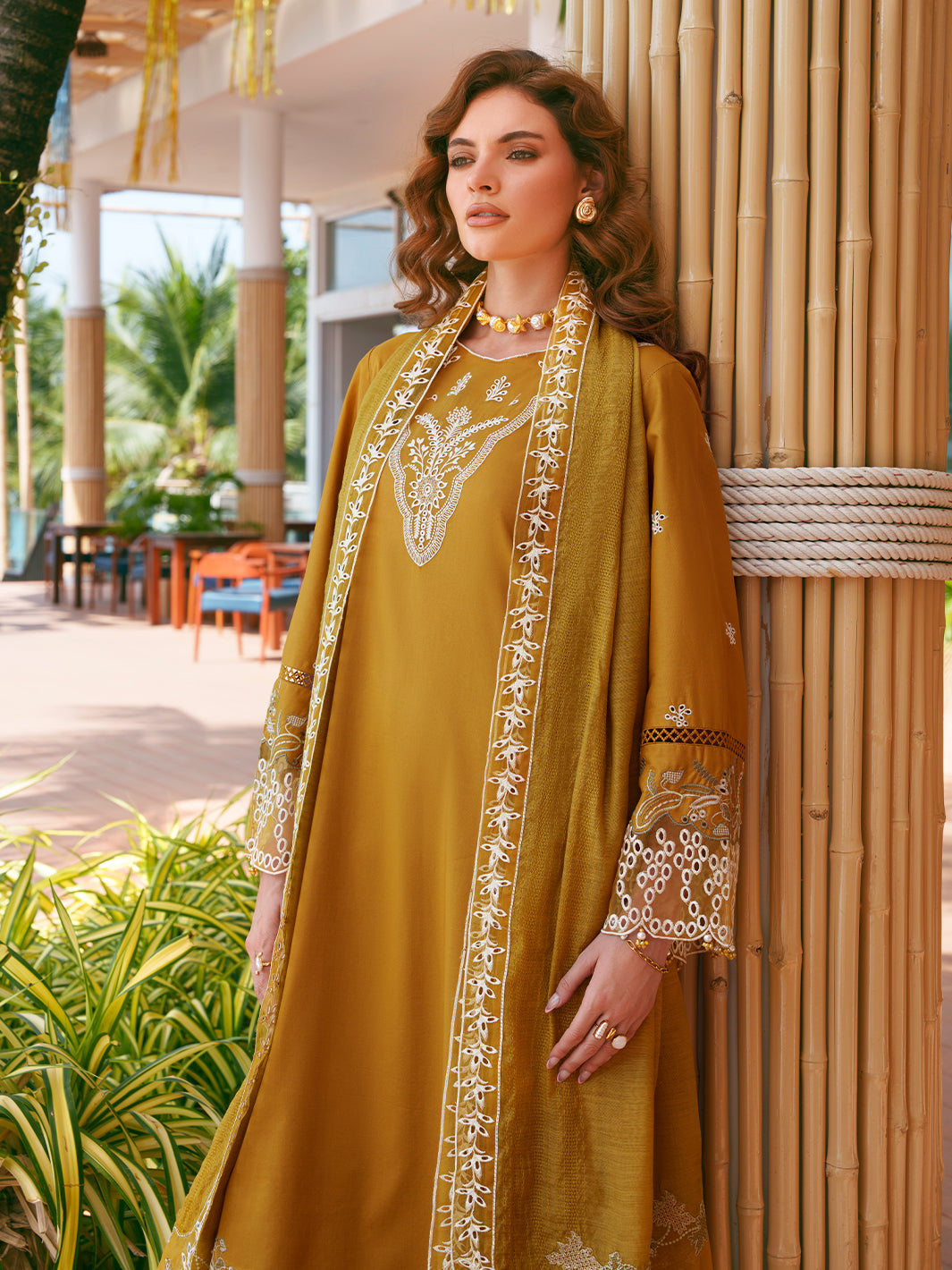 AYLIN – Luxury Embroidered Lawn Suit For Women