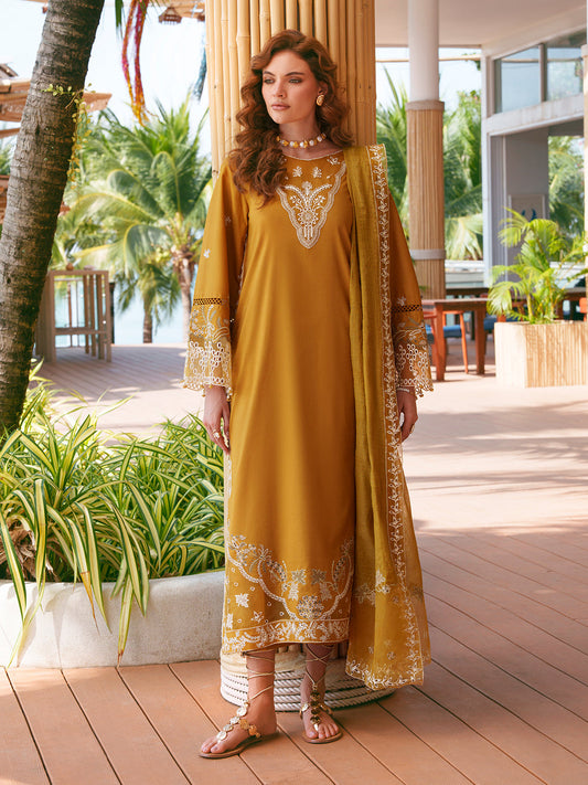 AYLIN – Luxury Embroidered Lawn Suit For Women