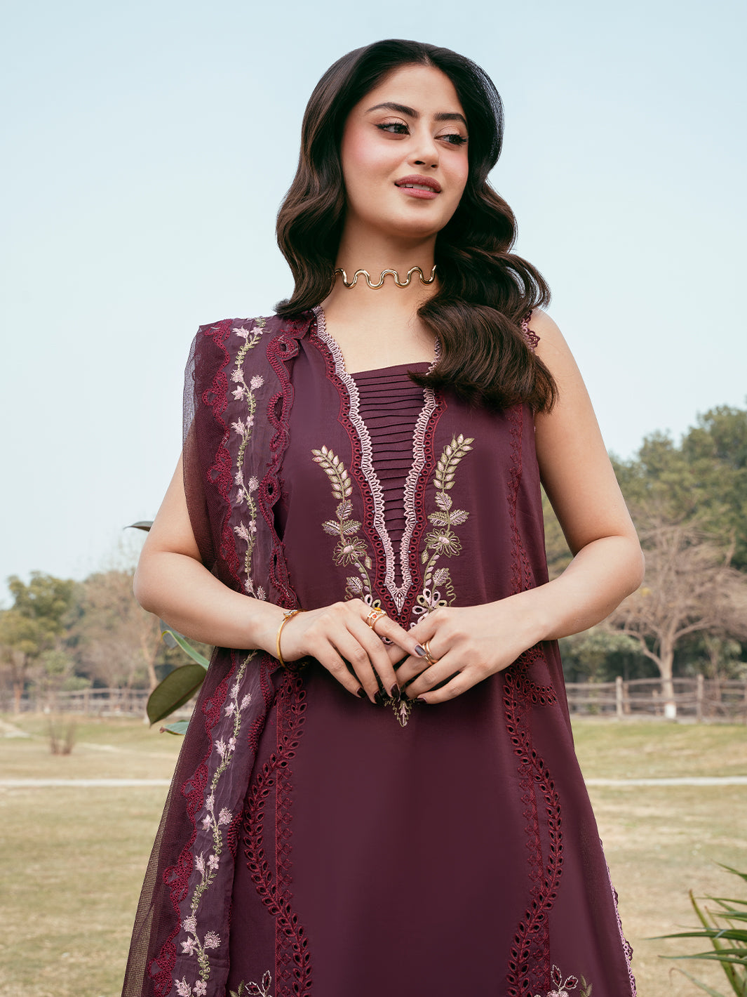 Anaya – Graceful Festive Lawn Suit For Women