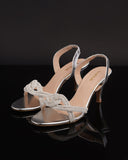 INFINITY Heels – Silver Diamanté Loops For Women