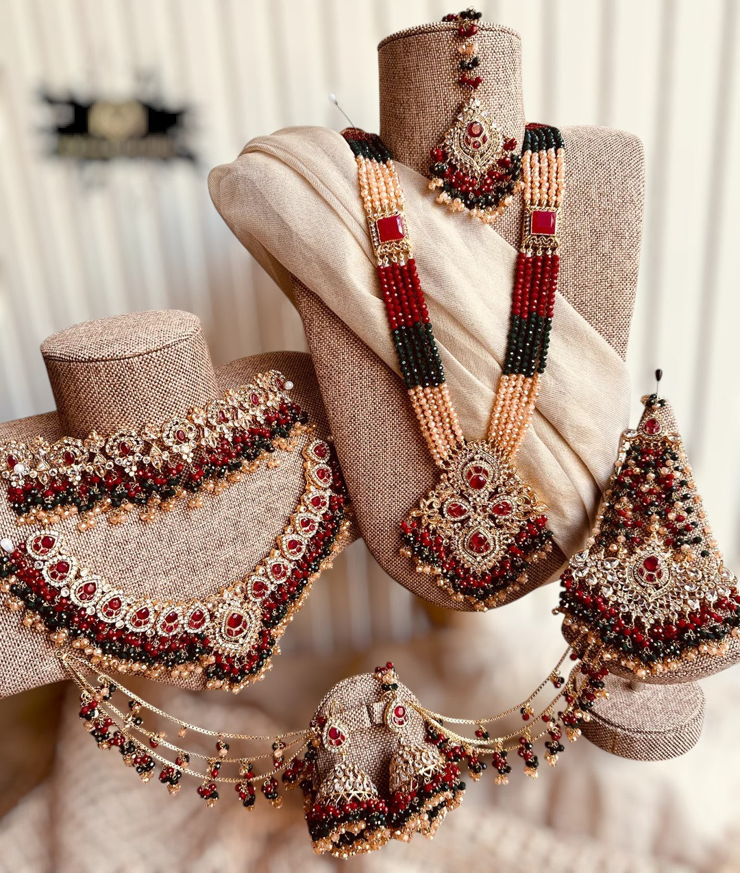 Malika-e-Aalam Bridal Set – Royal Luxury Bridal Jewelry For Women