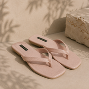 Barely Blush Nude Faux Leather For Women