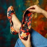 Printed Velvet Ladies Khussa – Soft & Comfortable Everyday Wear For Women