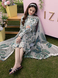 Meadow – Soft Floral3-Piece Unstitched Lawn Suit For Women