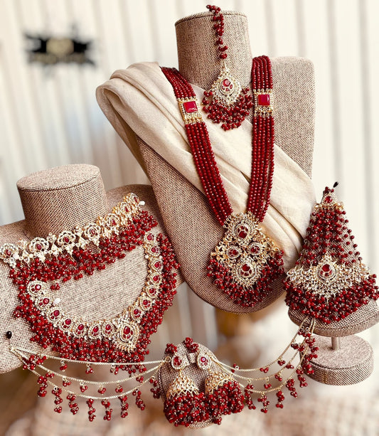 Malika-e-Aalam Bridal Set – Royal Luxury Bridal Jewelry For Women