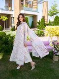 CIEL – Off White Embroidered Lawn 3 Piece Suit For Women