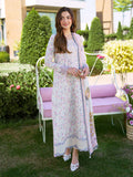 CIEL – Off White Embroidered Lawn 3 Piece Suit For Women