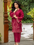 Deep Magenta 2-Piece Embroidered Cambric Suit – Rang-e-Bahar For Women