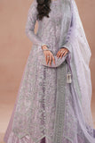 Lilac Luxe Embroidered Net Maxi For Women