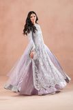 Lilac Luxe Embroidered Net Maxi For Women