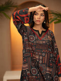Gulkaar – Black 2-Piece Pastel Printed Doria Lawn Suit For Women